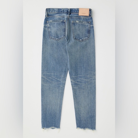 MOUSSY VINTAGE MV 111 Light Blue Naval Tapered-Mid Jeans Size 25 - Picture 6 of 12